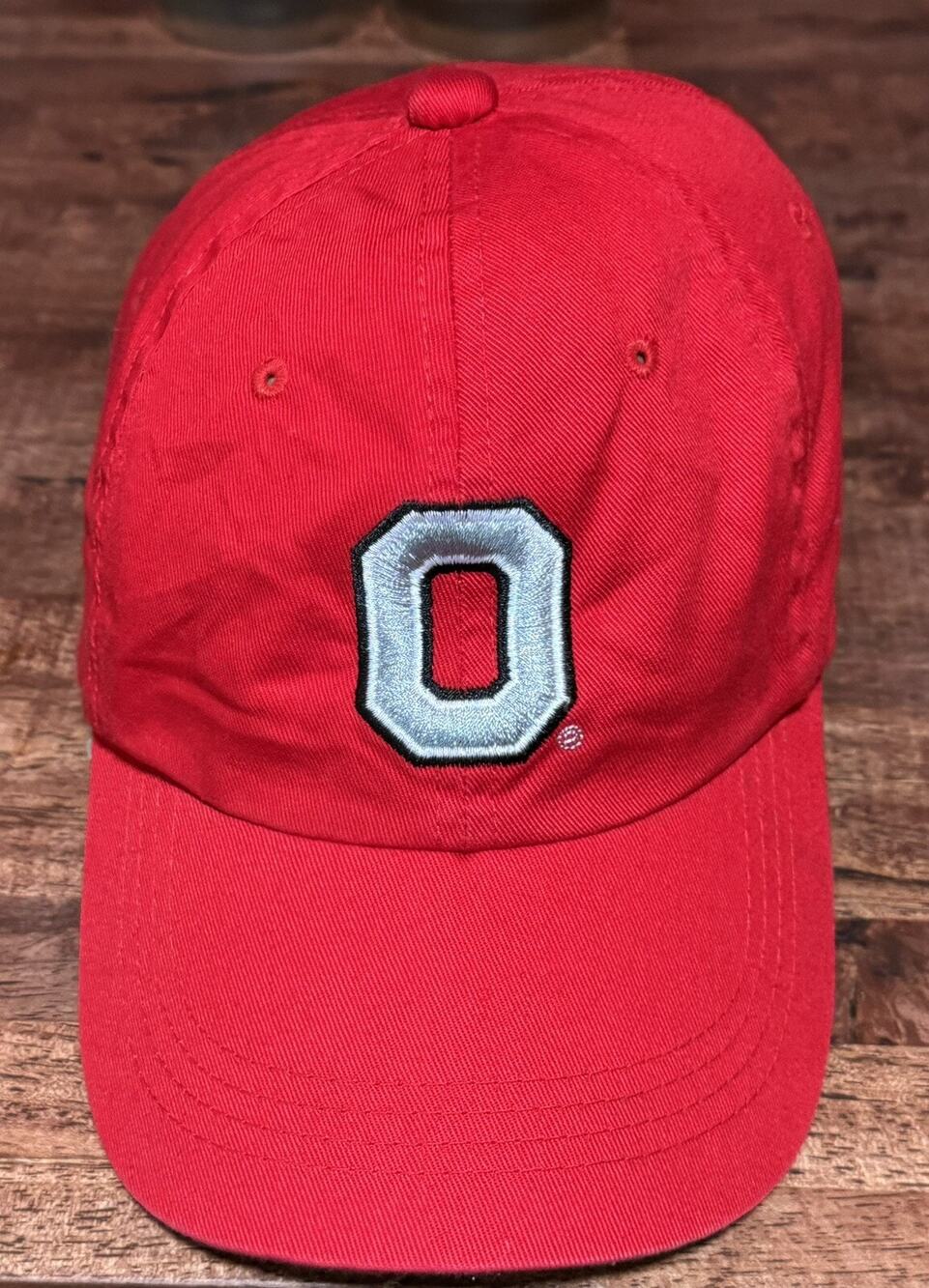 Signatures Ohio State Buckeyes Adjustable Red Baseball Hat
